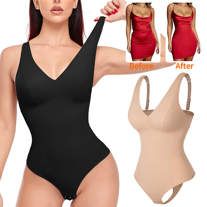 Shapewear Bodysuit Firm - Frauen Bindemittel Shapers Körper Shapewear Tanga