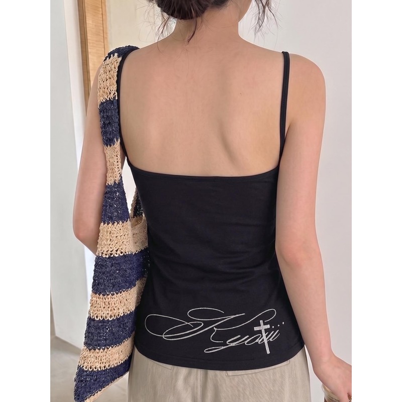 Retro-Camisole mit schwarzem S – Cami Top Lace Bewertung und Preis
