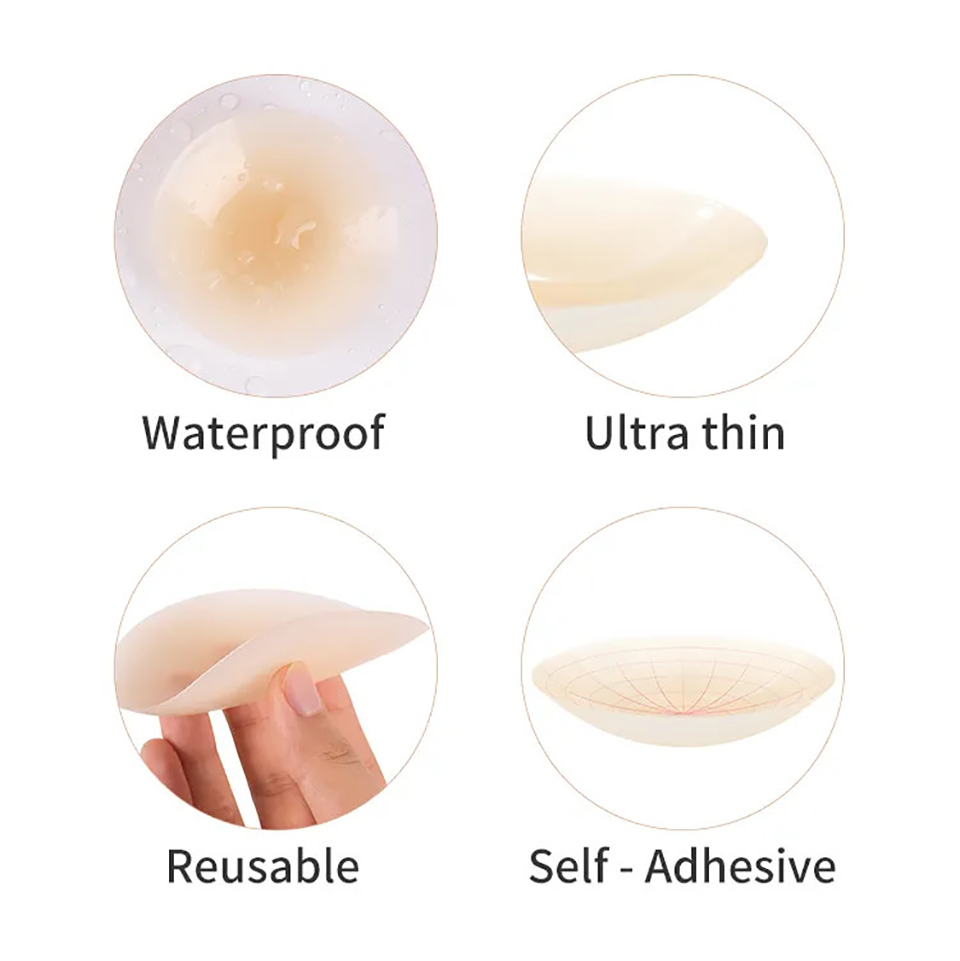 Wiederverwendbare Silikon-Kleb – Nipple Cover Pasties Bewertung und Preis