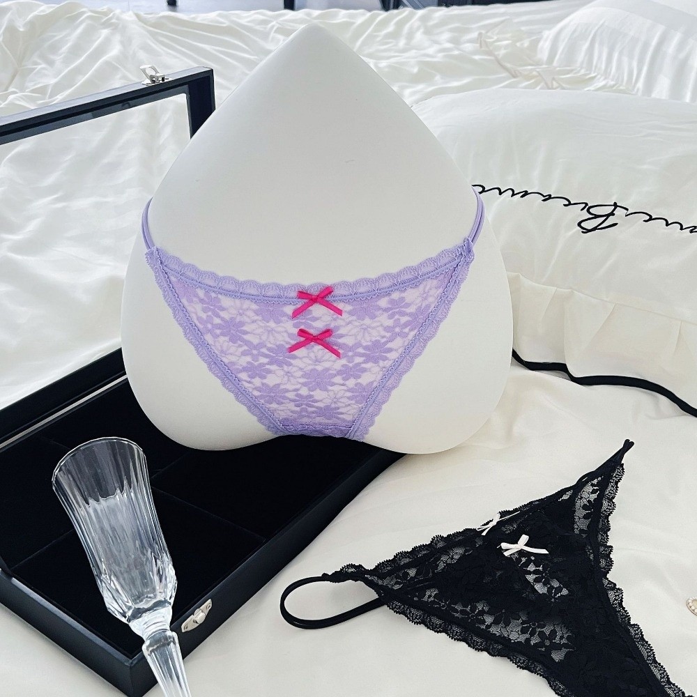 Transparente Spitzen-Tangas fü – Seamless Underwear Women Bewertung und Preis