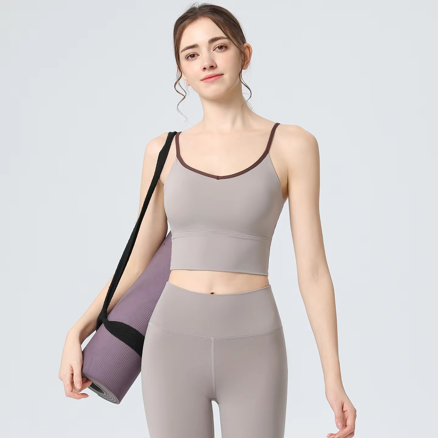 Damen-Sport-BH mit Kontrastfar – Push Up Bra Padded Bewertung und Preis