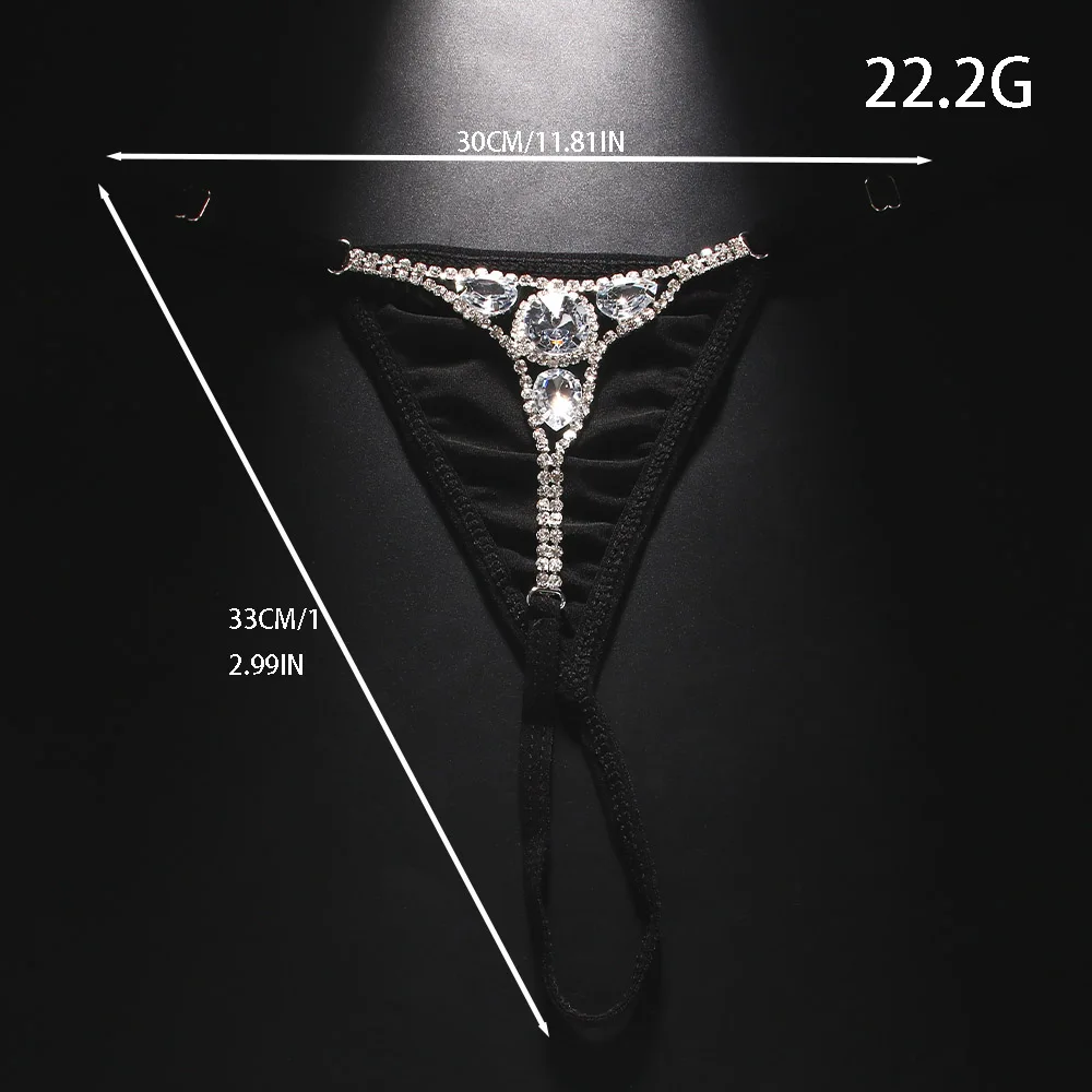 Sexy runder Strass-Tanga, vers – Thong Bikini Women Bewertung und Preis