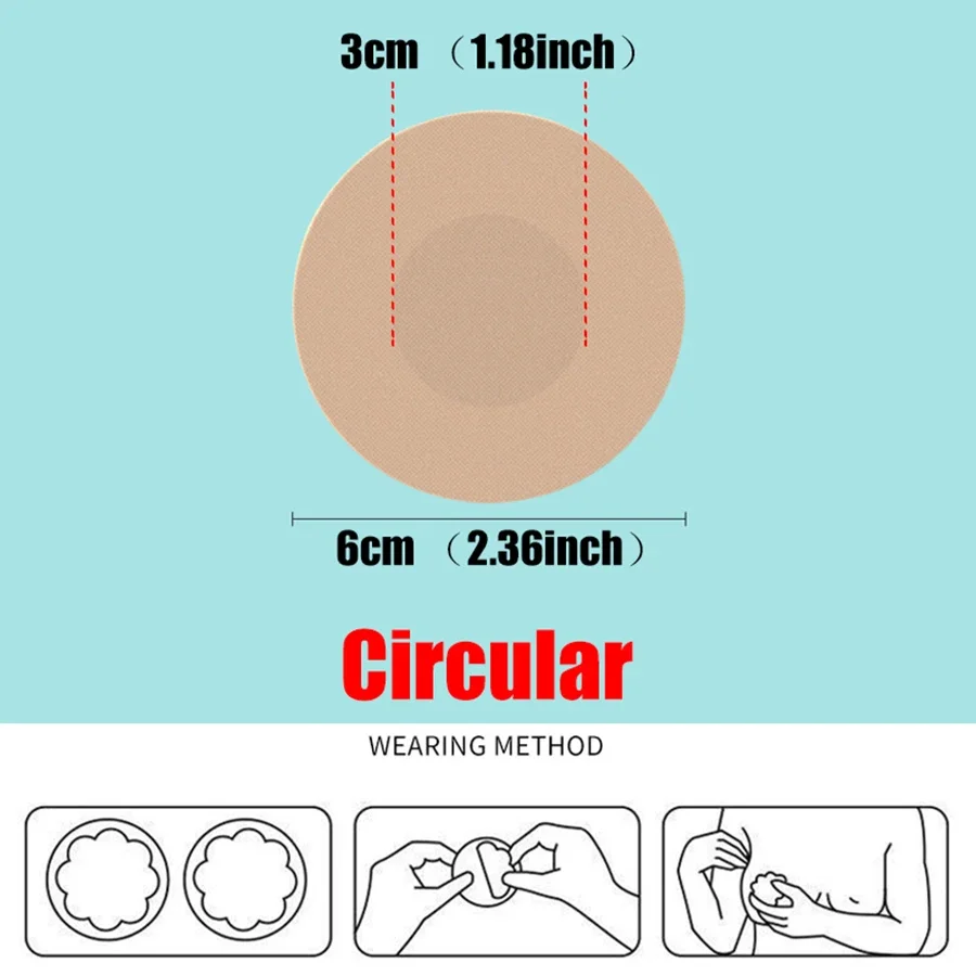 100 Stück Brustwarzenaufkleber – Nipple Cover Pasties Bewertung und Preis