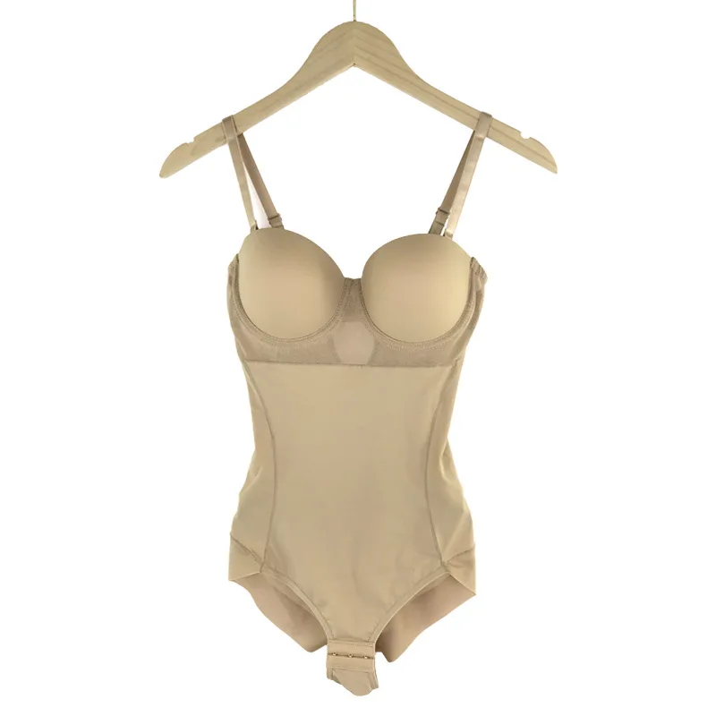 Spaghetti-Träger-Bodys, Kompre – Shapewear Bodysuit Firm Bewertung und Preis