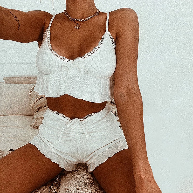 Modisches Sommer-Matching-Set: – Cami Top Lace Bewertung und Preis