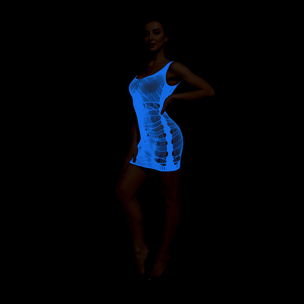 Pole Dance Kleidung Leuchtende – Bodystocking Fishnet Bewertung und Preis